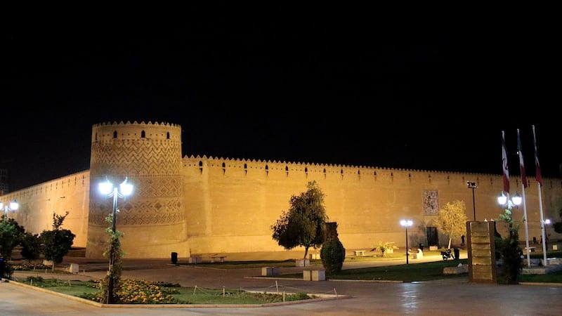 Karmi khan citadel or age karim khan in center of shiraz city